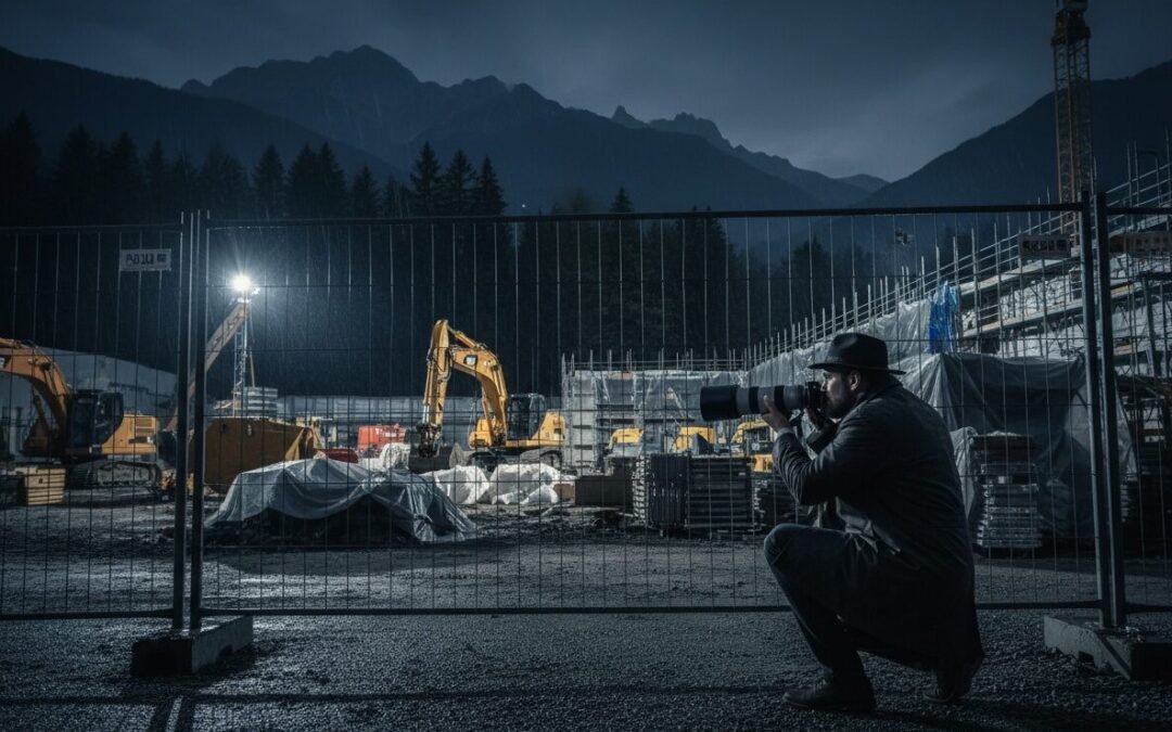 Prevenire i furti nei cantieri di Pergine Valsugana con servizi investigativi mirati